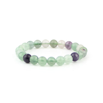 Fluorite Beaded Bracelet